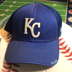 Kansas City Royals MLB Neo Mesh Fitted Hat Cap S/M